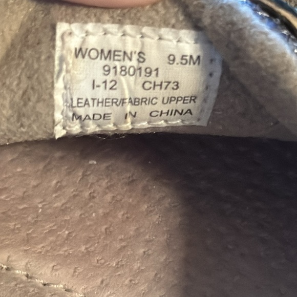 Sperry Ángel fish boat shoes silver / glitter leather lace up women’s sz 9 1/2 - Picture 11 of 12